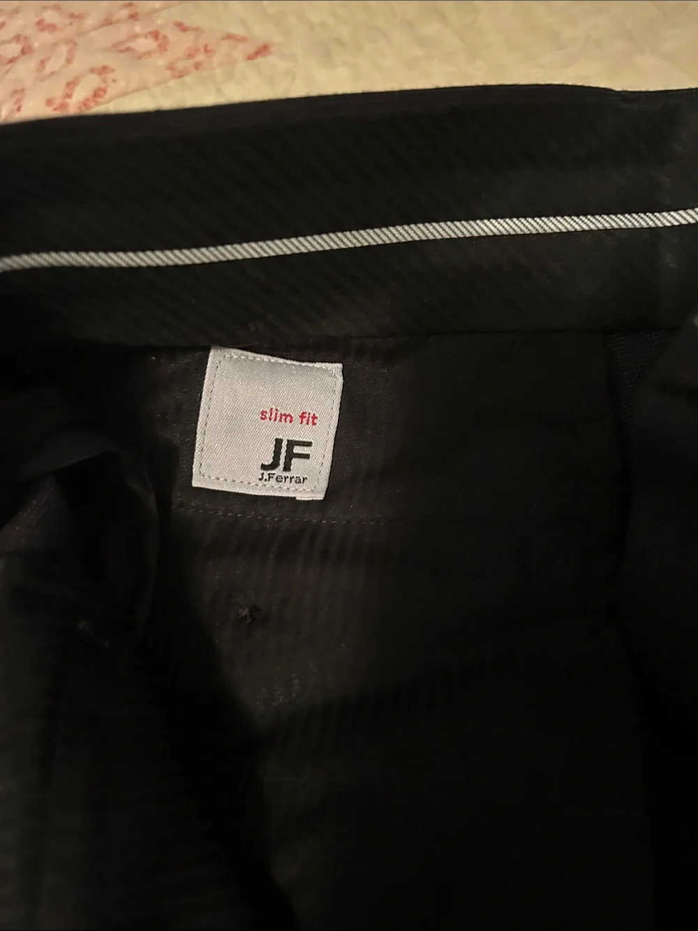 Classic Men's Dress Pants in Black